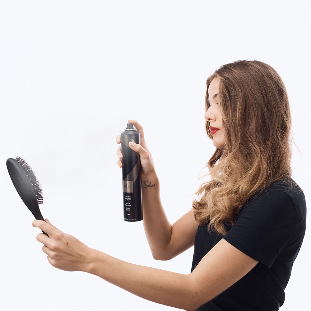 ghd perfect ending Haarspray