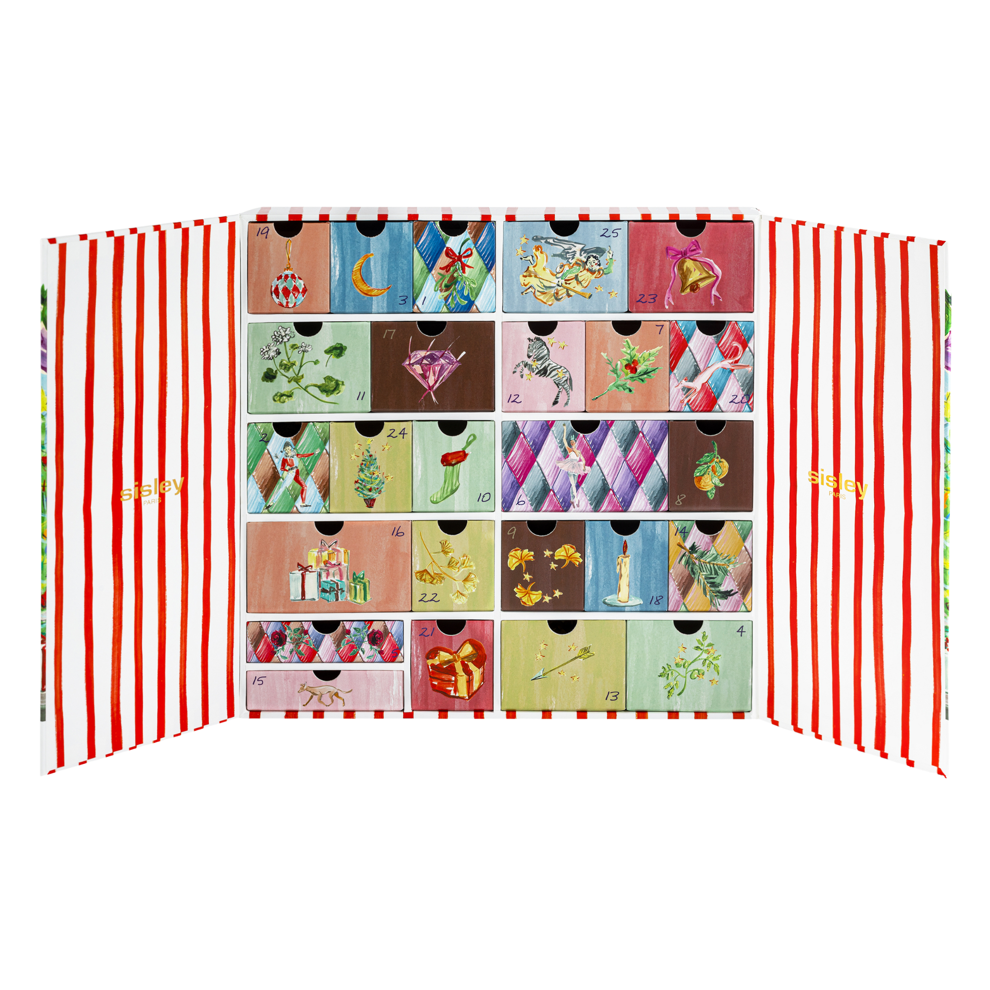 Sisley Adventskalender mit 24 Überraschungen
