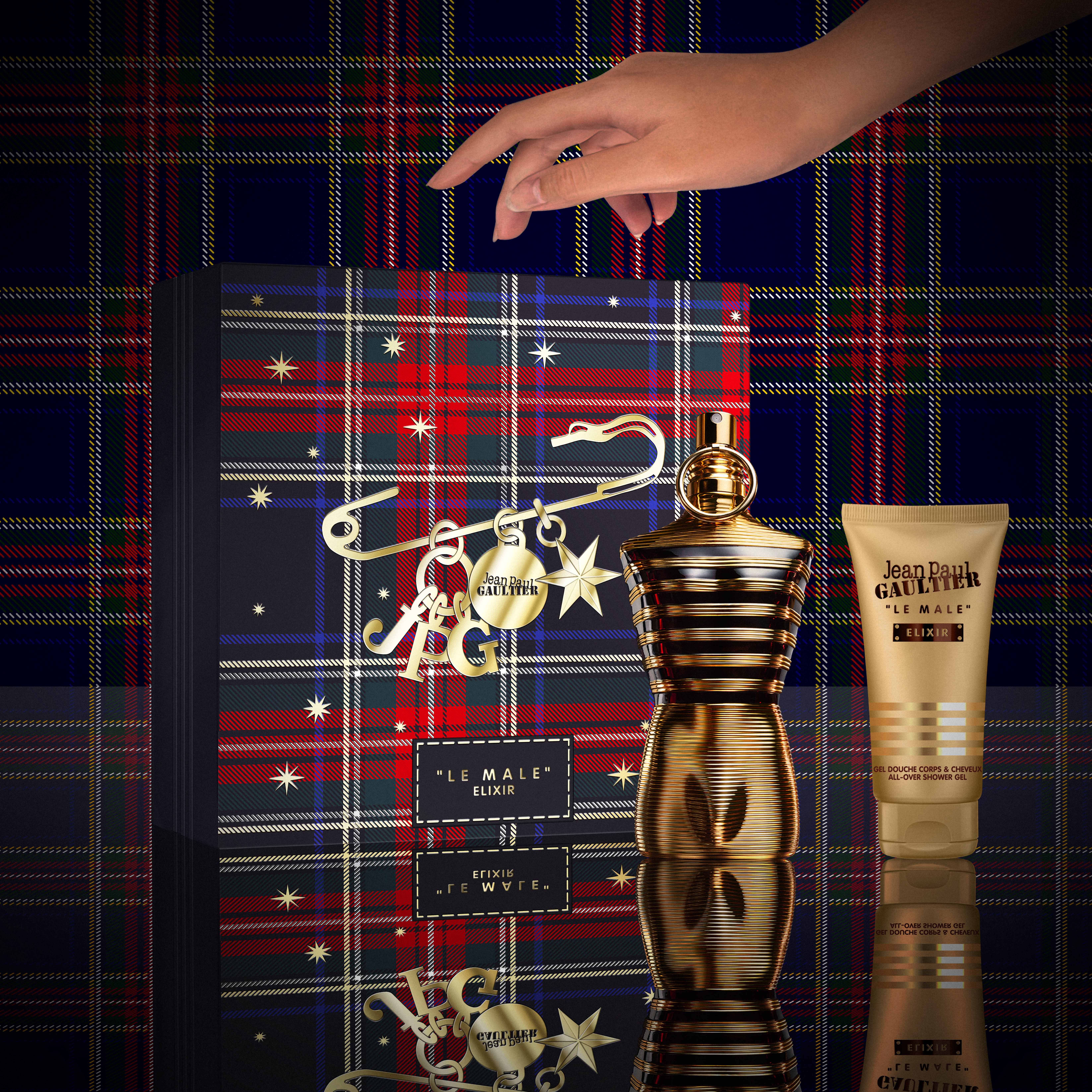 Jean Paul Gaultier Le Mâle Elixir Parfum 125ml SET