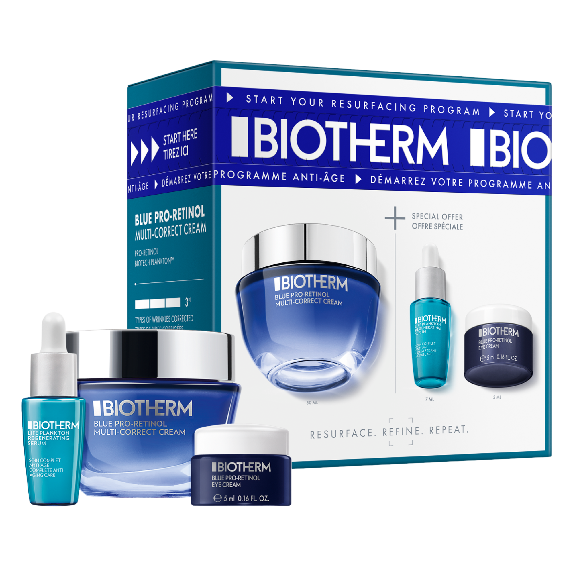 Biotherm Blue Therapy Retinol Routine SET