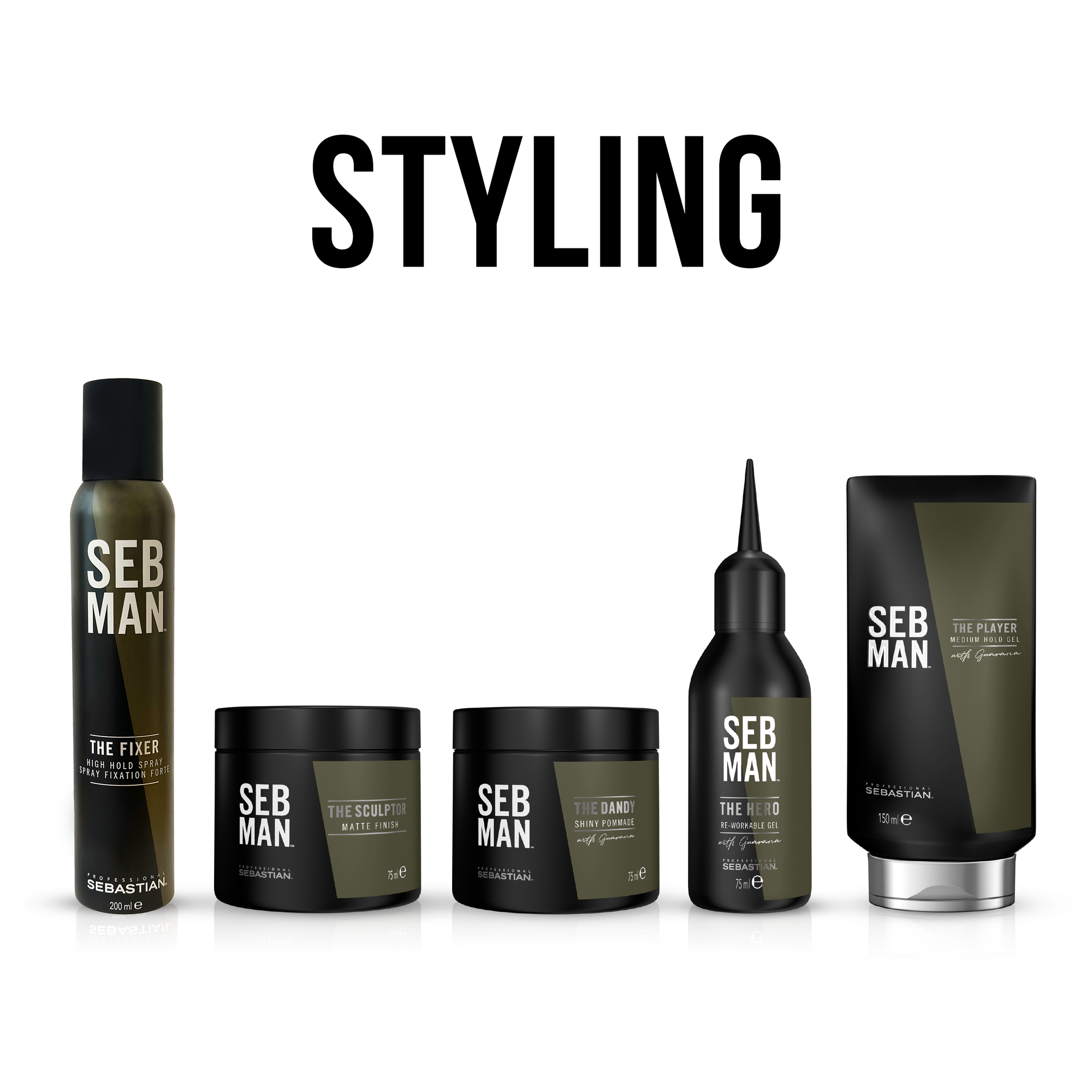 Sebastian Professional SEB MAN The Fixer Mattes Fixierspray mit starkem Halt