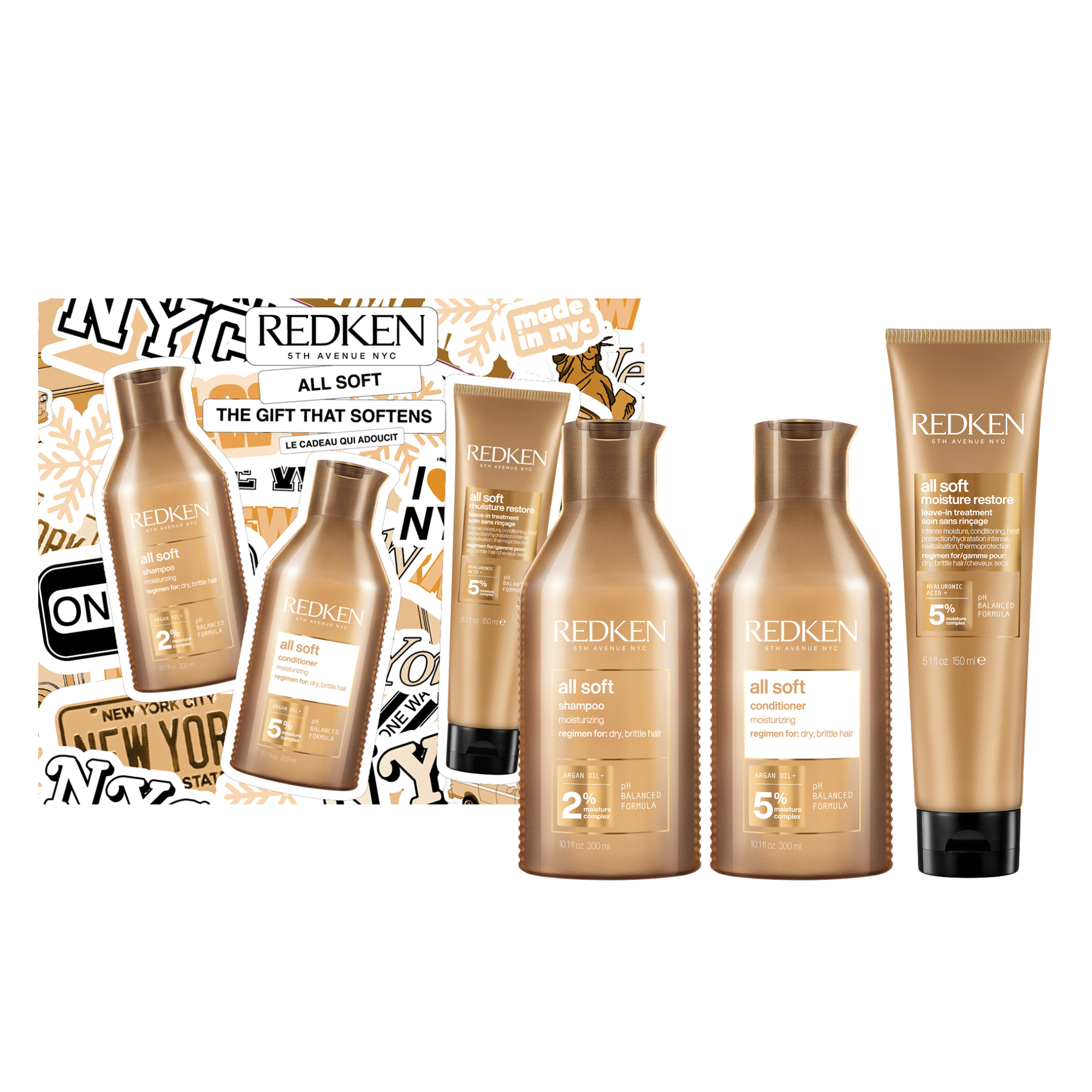 Redken All Soft Haarpflege SET