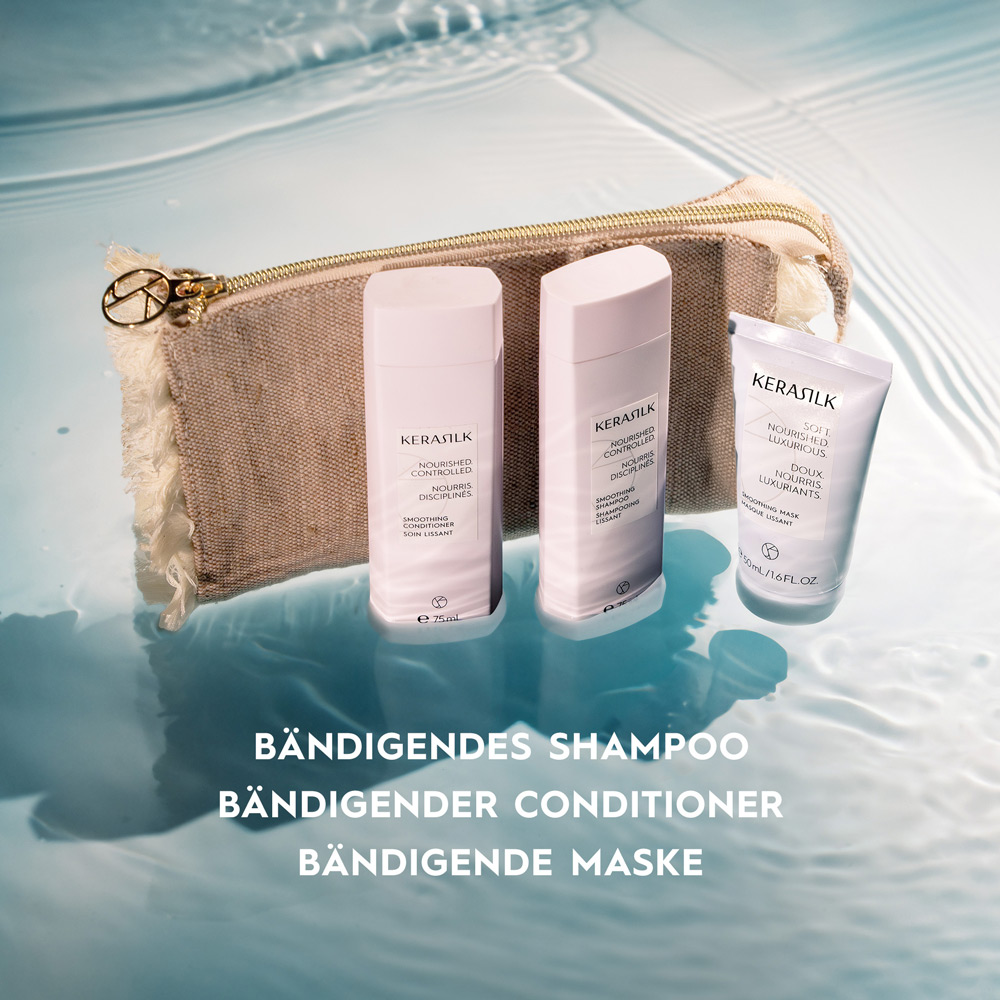 Kerasilk Specialist Smoothing Reiseset für trockenes, geschädigtes Haar