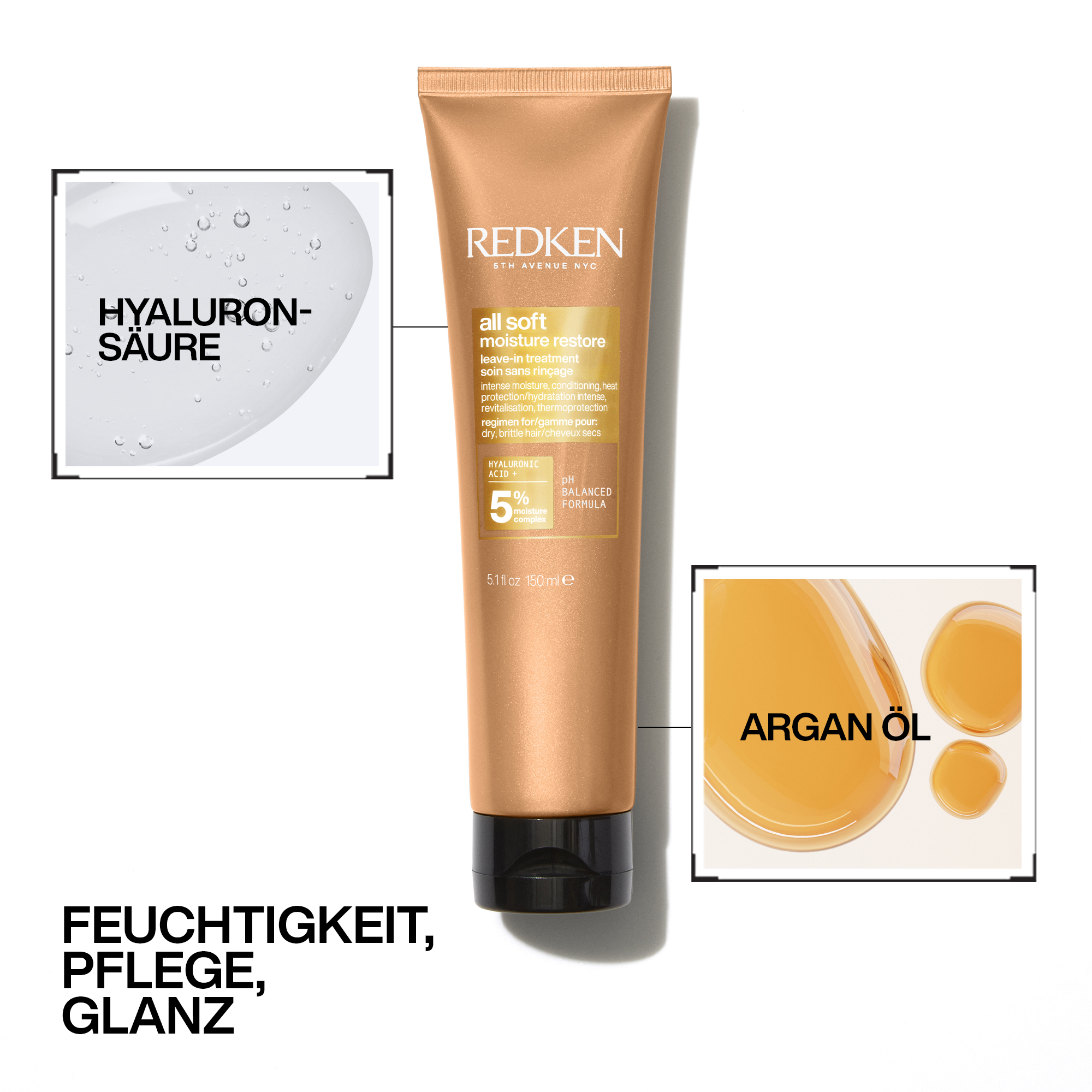Redken All Soft Moisture Restore Leave-in Treatment