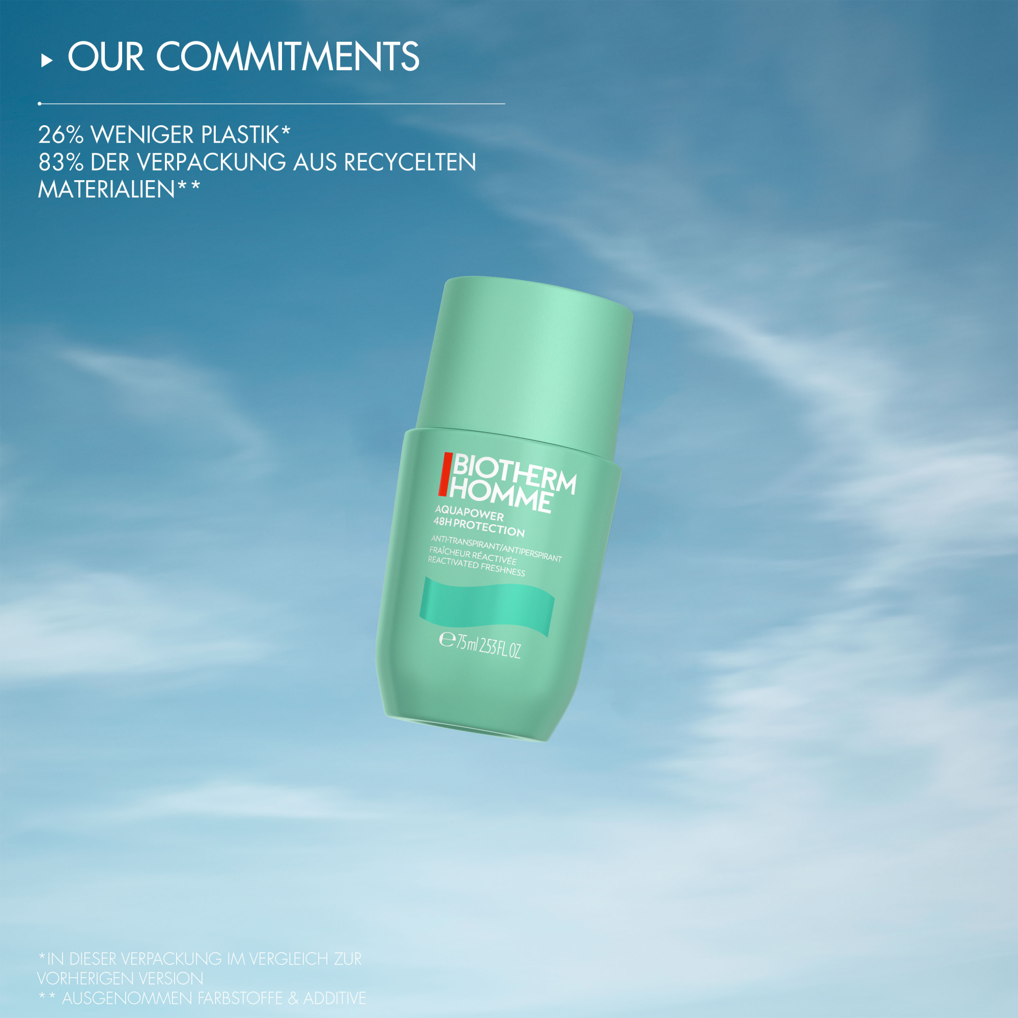 Biotherm Homme Aquapower Deo Roll-on