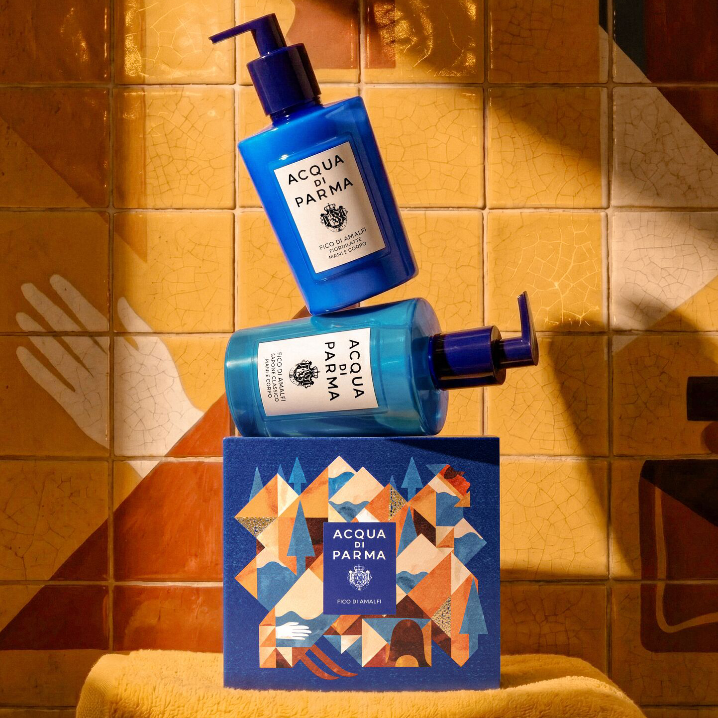 ACQUA DI PARMA BLU MEDITERRANEO FICO DI AMALFI Hand & Body Ritual SET