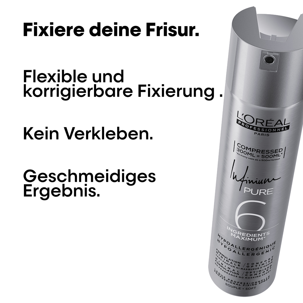 L'Oreal Professionnel Infinium Pure Soft Compressed Hairspray