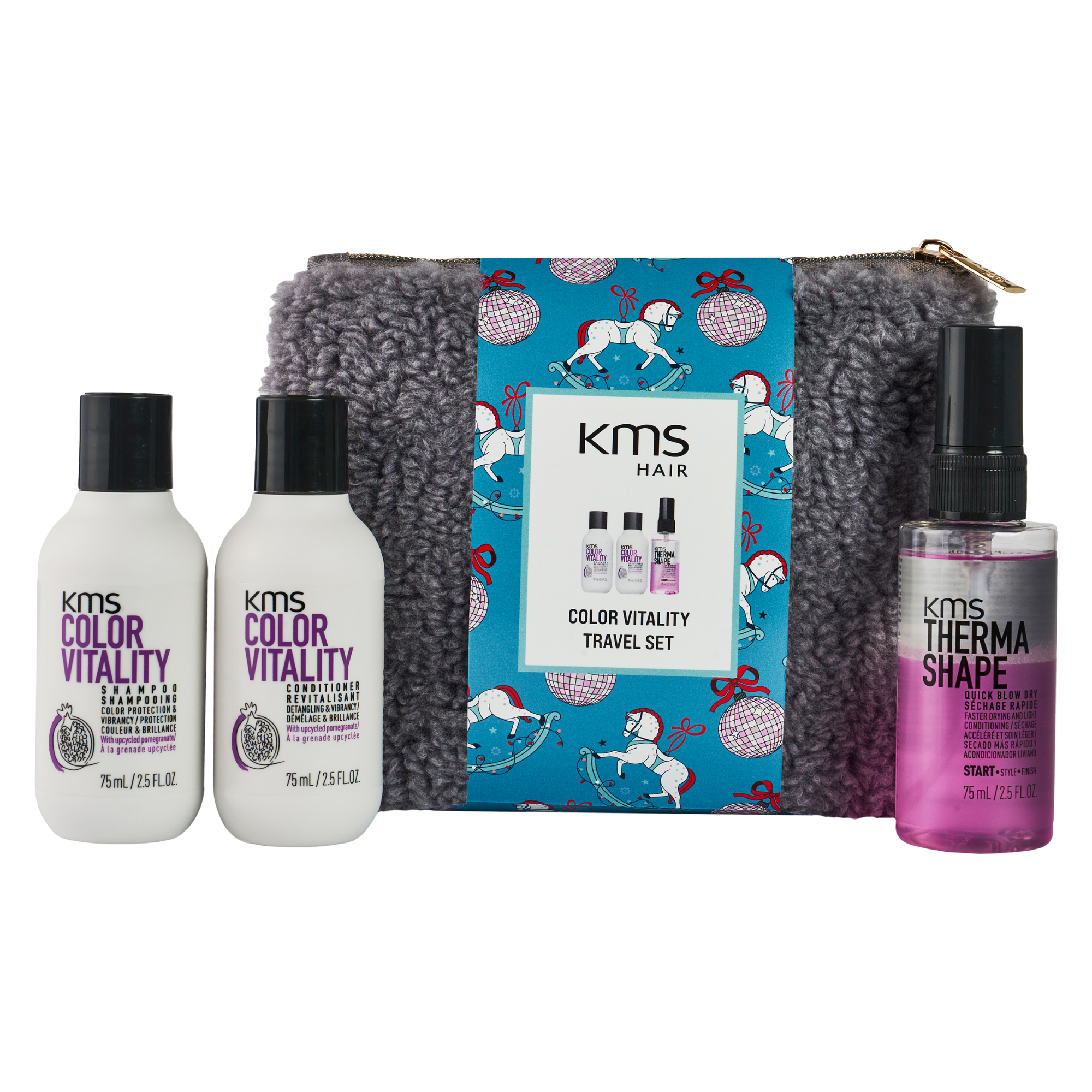 KMS ColorVitality Reise-Set für glanzloses Haar