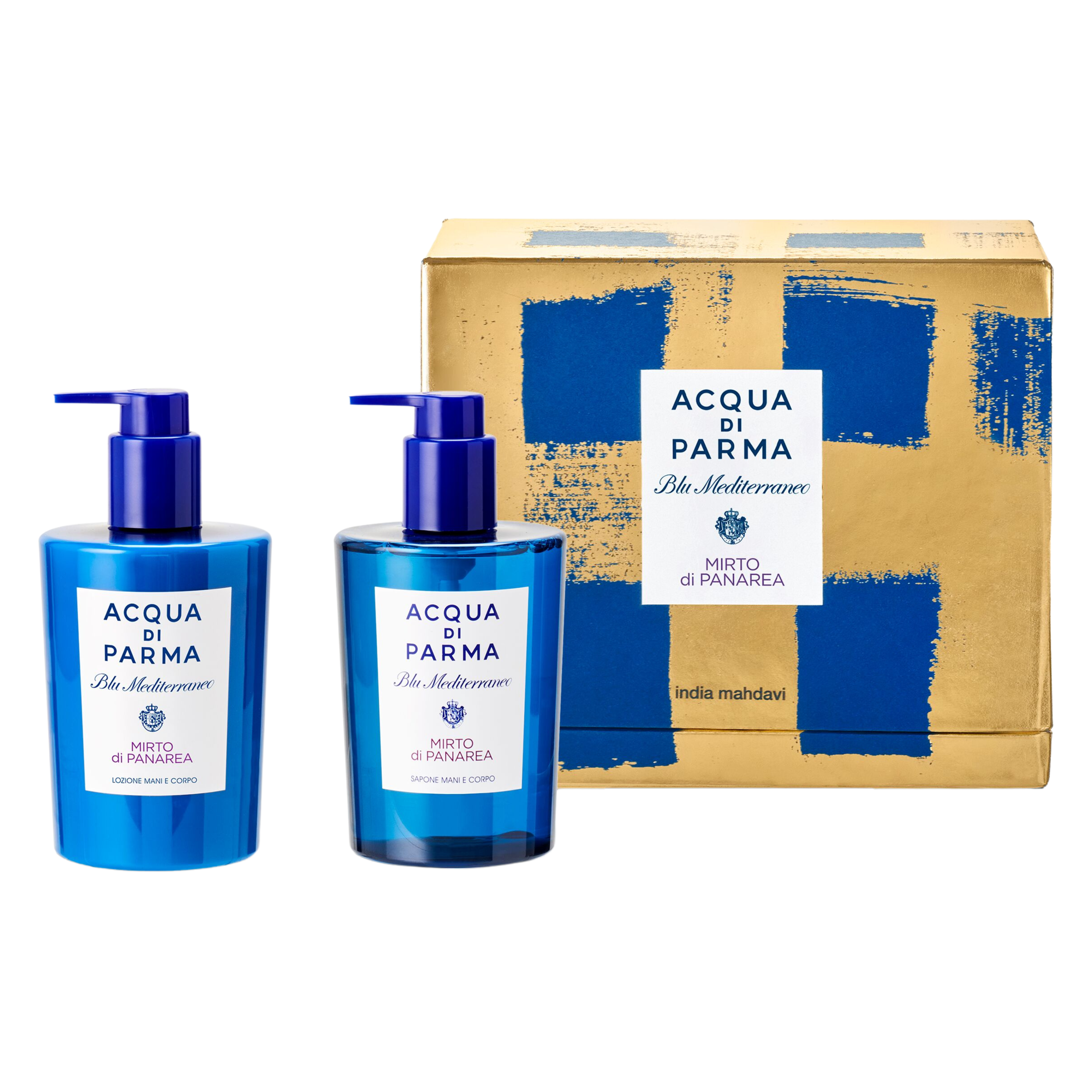 ACQUA DI PARMA BLU MEDITERRANEO MIRTO DI PANAREA Hand & Body Ritual SET