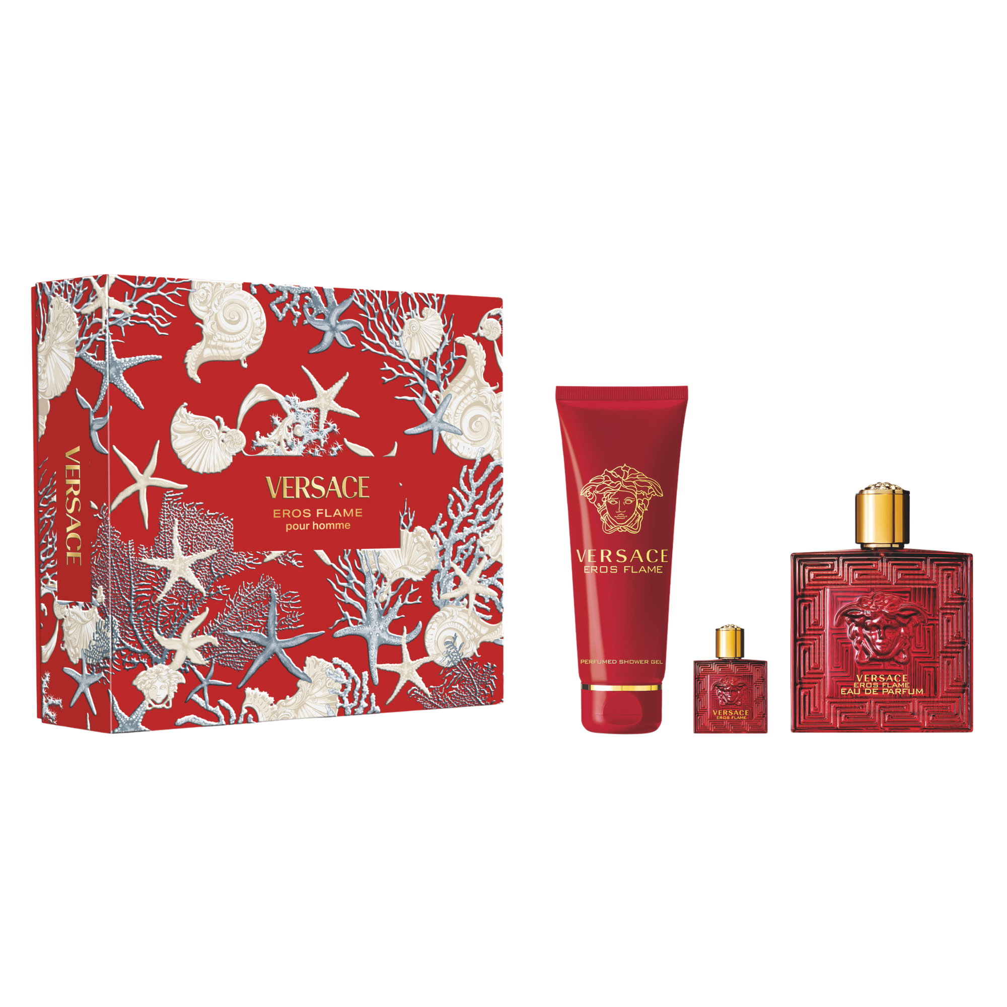 Versace Eros Flame Eau de Parfum (EdP) 100ml SET