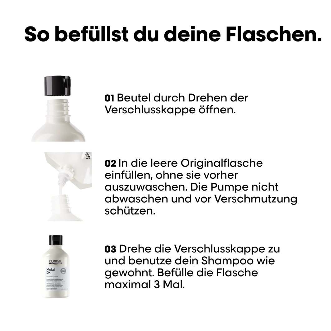 L'Oreal Professionnel Expert Metal DX Refill Shampoo