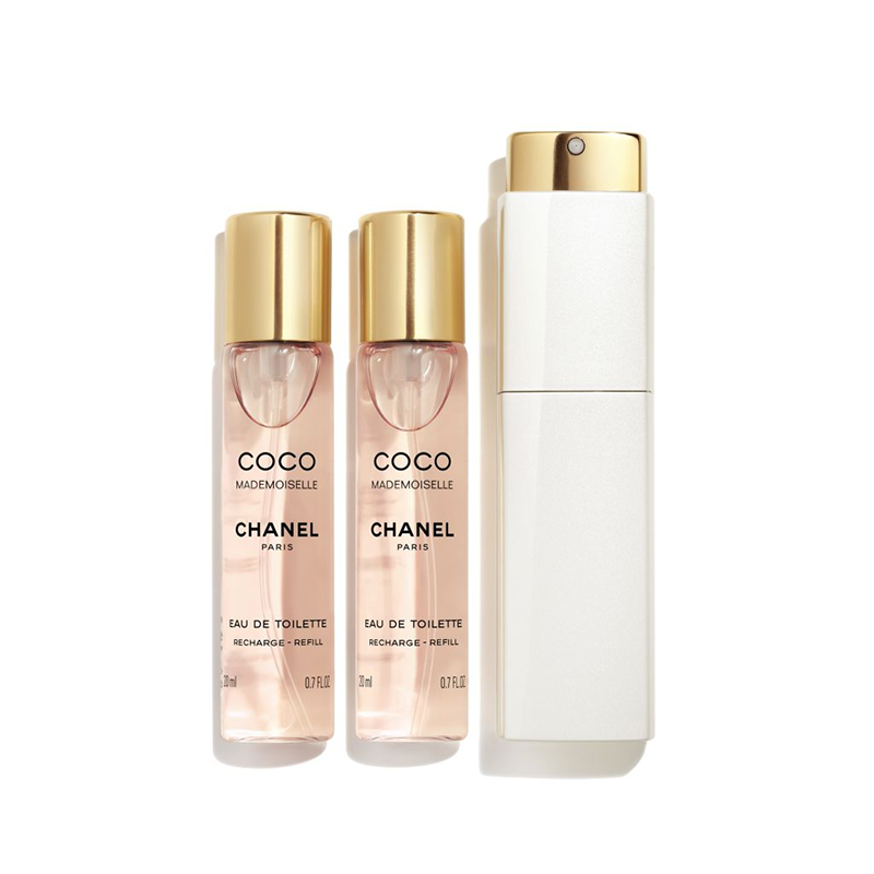 CHANEL COCO MADEMOISELLE EAU DE TOILETTE TWIST & SPRAY 3x20ml