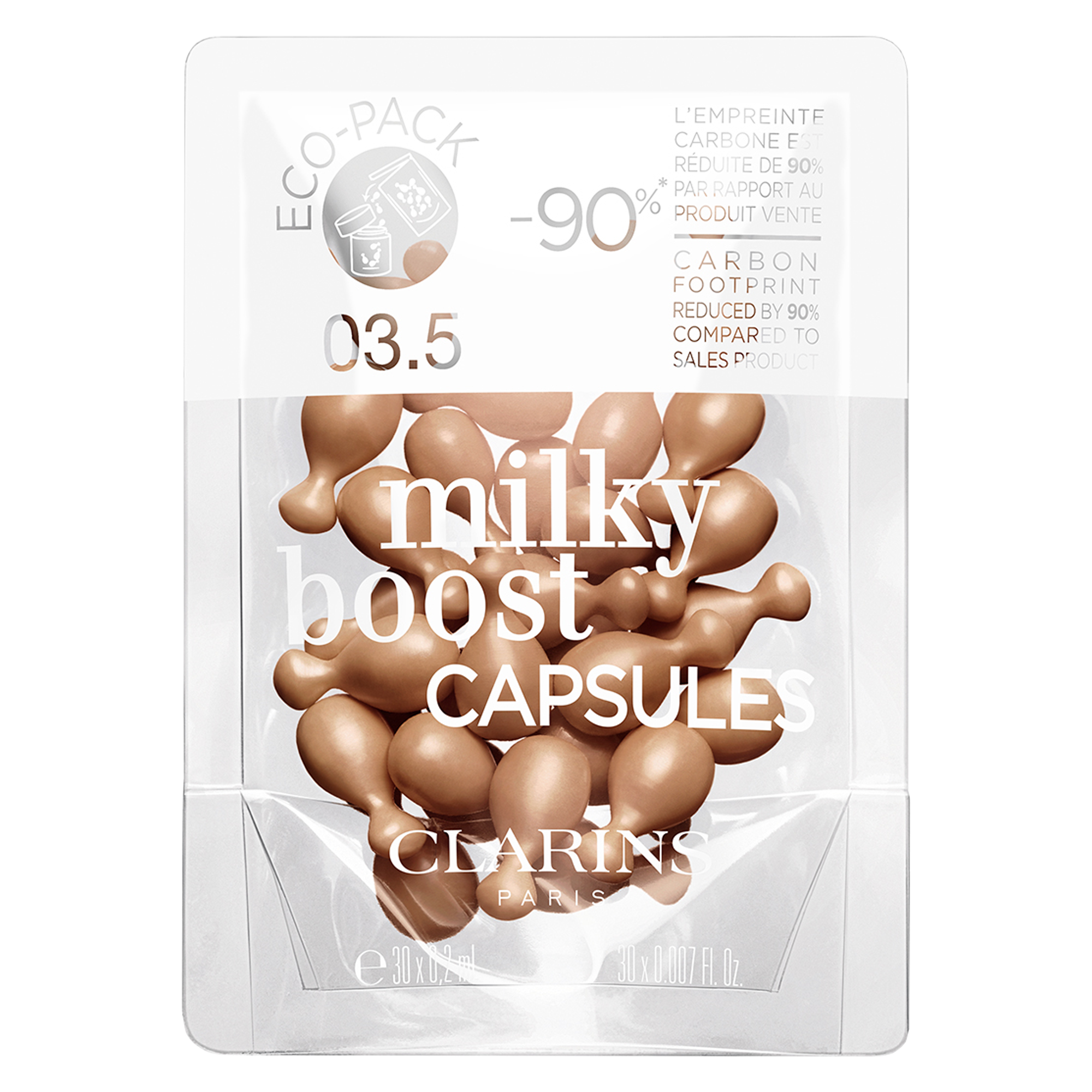 Clarins Milky Boost Make-up Capsules Refill 30 x 0,2 ml