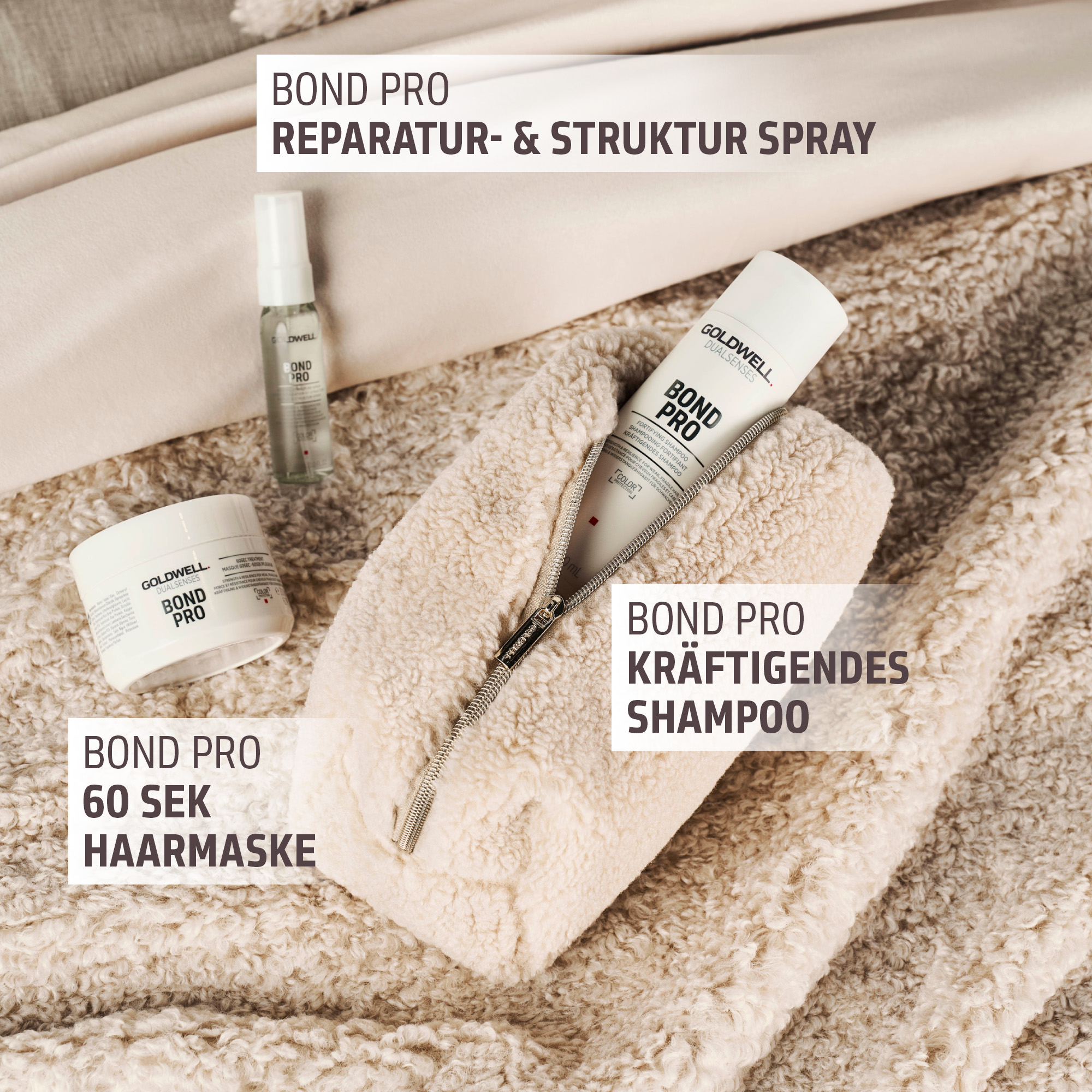Goldwell Dualsenses Bond Pro Set für brüchiges und schwaches Haar