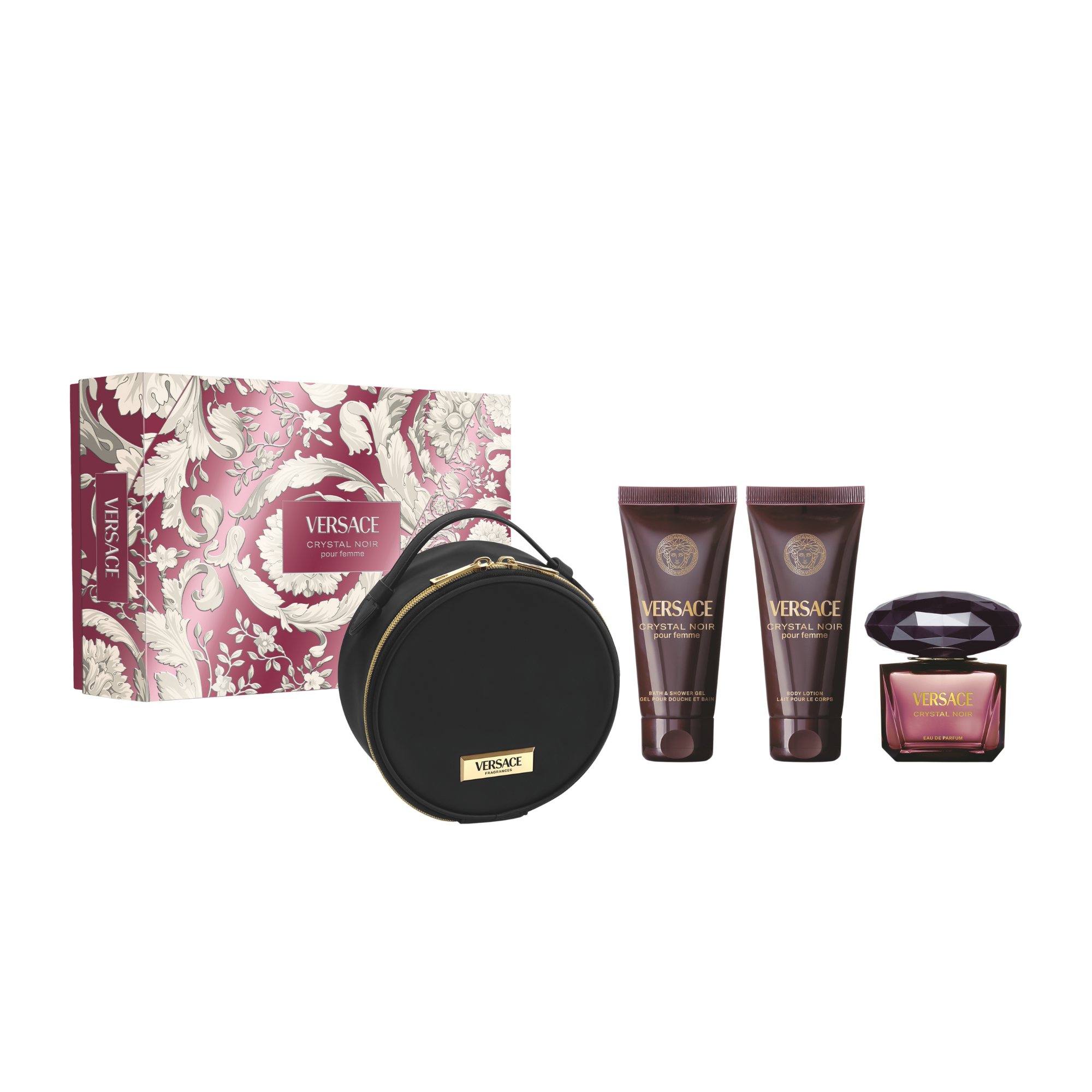 Versace Crystal Noir Eau de Parfum (EdP) 90ml SET